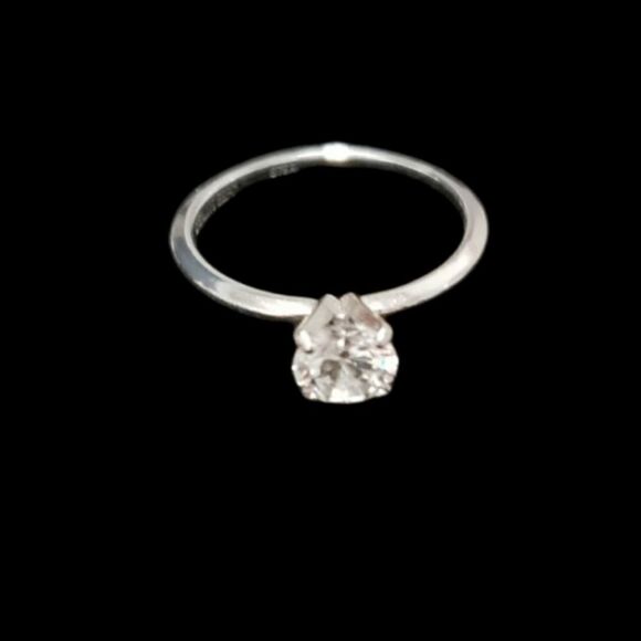 Nwot solitare cz ring - Picture 1 of 2